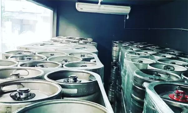 Pátio de barris Rei do Chopp Sandro