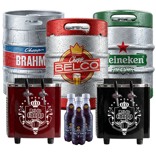 
Barril de chopp, chopeira e chopp de vinho 
Rei do Chopp Sandro RJ
